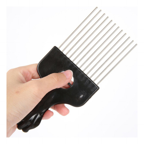 2 American Comb Peluquería Herramienta Desenredar Peluca