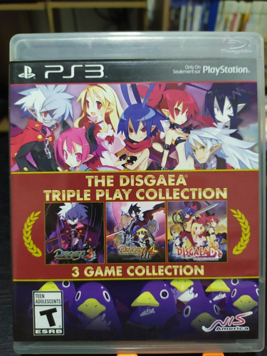 Disgaea Triple Play Collection Playstation 3, Físico, Usado