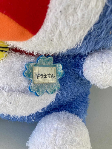 Peluche Doraemon Gato Cómico Mediano Original Usado (Usado)