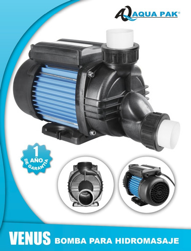Bomba Para Hidromasaje Aquapak Venus 2.5 Hp 115v Venus25n