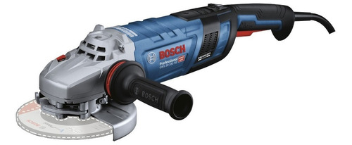 Esmeril Angular Bosch Gws 30-180 Pb Brushless 2800w 220v Color Azul marino