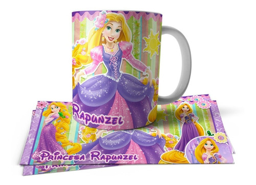 Rapunzel Enredados Taza Polimero Tu Propio Estilo