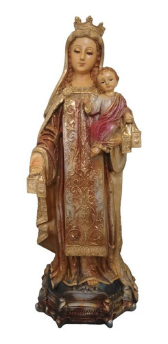 Virgen Del Carmen, Nuestra Señora Del Monte Carmelo,42x17x15