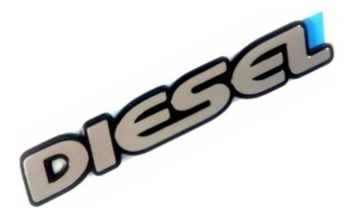 Emblema  Diesel  Tapa Trasera Original Chevrolet Silverado 9