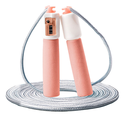 Cable Ajustable Para Saltos Rápidos Con Contador De Cuerdas