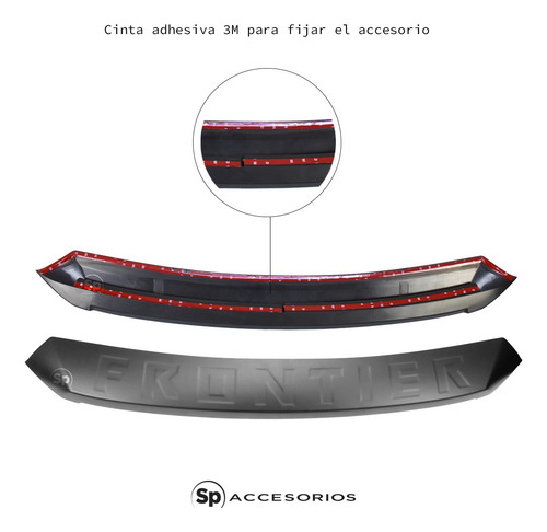 Imagen 4 de 8 de Parrilla Nissan Off Road Np300 Frontier 2016-2020 Tipo 2022