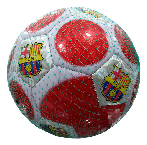 Balon De Futbol Con El Logo Del Fc Barcelona (logo Antiguo)