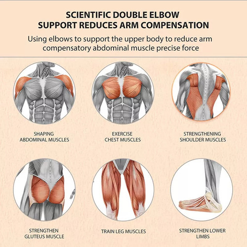 Rodillo De Ejercicio Lumbar Con Rueda Abdominal - Con