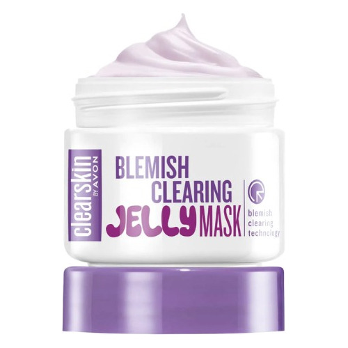 Mascarilla Facial Jelly Mask Avon Clearskin Tati Natura