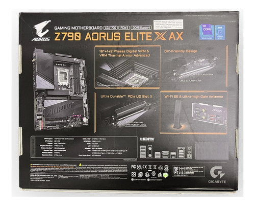 Placa base Gigabyte Z790 Aorus Elite X Ax (LGA 1700/ Ddr5)