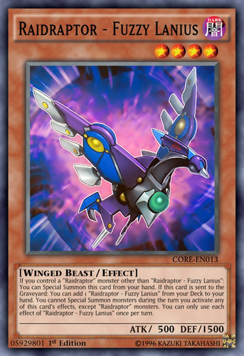 Yu-gi-oh Raidraptor - Fuzzy Lanius - Common Frete Incluso
