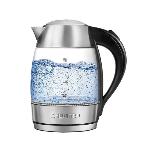 Tetera Eléctrica 1.8l Con Infusor Chefman Rj1117sti Meses sin intereses