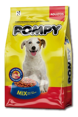 Alimento Balanceado Pompy Perros Adultos 22kg Universal Pets