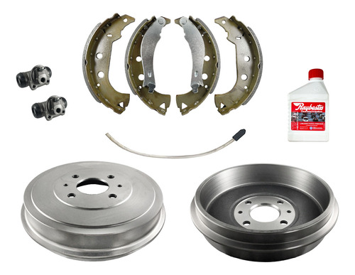 Kit Freno Campana T Fiat Fiorino Strada Weekend Gr Frenos