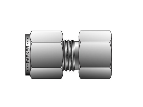 Conector Parker 6-6 Gbz-ss  3/8  Od X 3/8 Npt Hembra