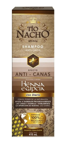 Champú Tionacho Anticanas 415ml - mL a $79