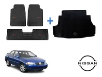 Comprar Tapetes Logo Nissan + Cajuela Sentra B15 2001 A 2005 2006