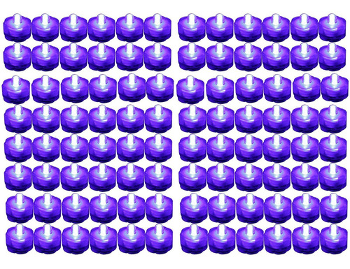 Pack 96  Purpura Bomba Sumergible Resistente Al Agua Luz