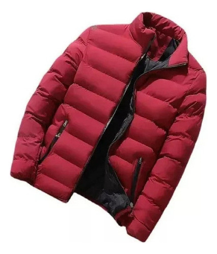 Wyf Cómoda Chamarra De Invierno Casual Acolchada Para Hombre