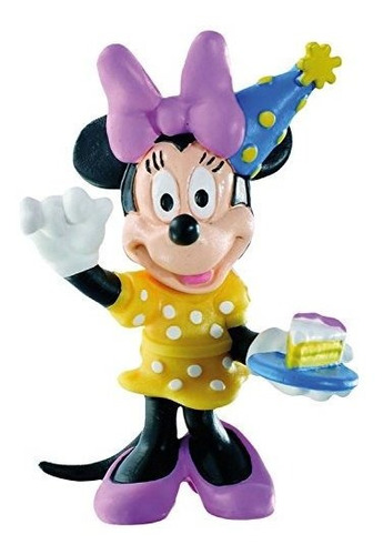 Figura Y Set De Juego - Bullyland Minnie Celebration Action 