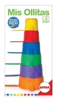 Comprar Mis Ollitas Apilable Encastre Juego Didáctico Aprender Antex