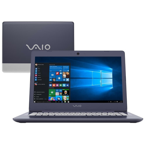 Notebook Vaio C14 I3 4gb1tb 14 W10 Home - Prata