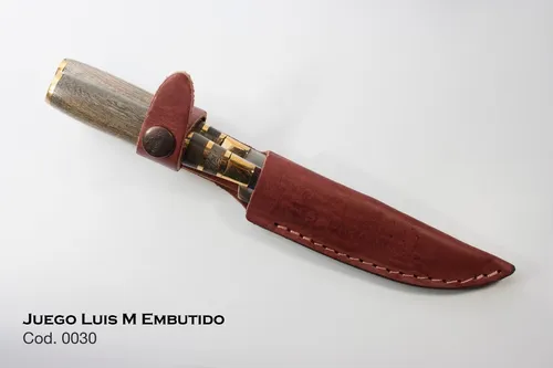 Juego Asado Artesanal Mission Cuchillo, Tenedor Vaina M030