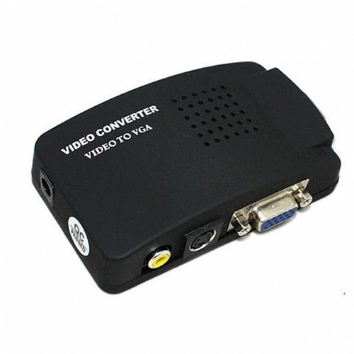 Convertidor Rca Vga Adaptador Conversor Video Notebook Tv