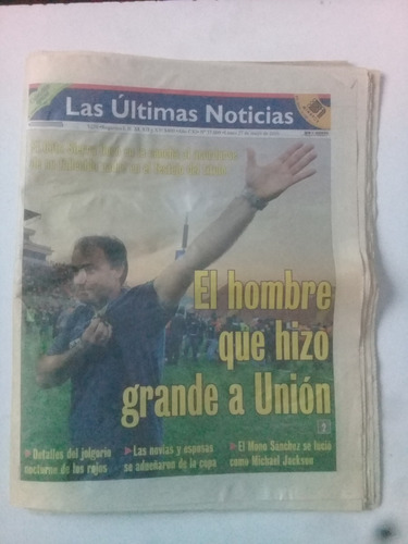  Unión Española Campeón 2013 -diario Lun  Y La Cuarta-