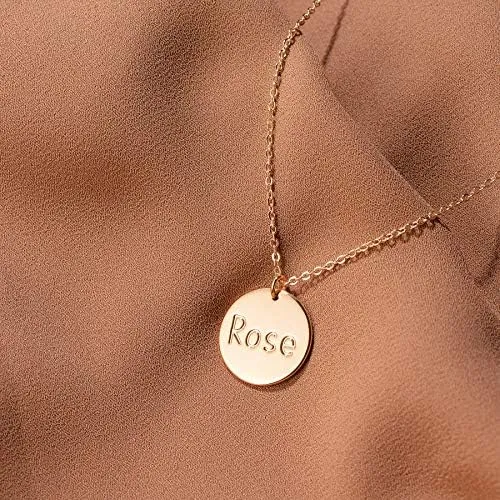 Dremmy Studios Collar Con Nombre Personalizado Collar Con No