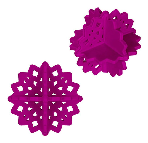 Bolas Para Lavadora Secadora De Roupas 6 Esferas Pvc Ordene