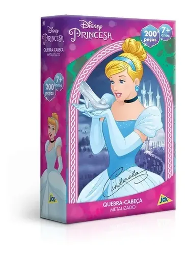 Puzle metálico de princesas Disney de 200 piezas | MercadoLibre