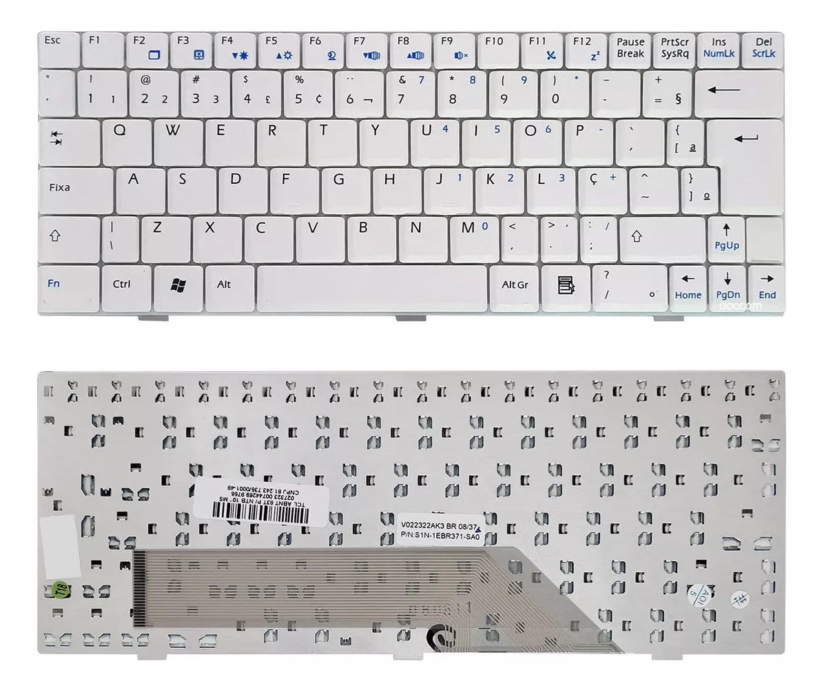 Segunda imagem para pesquisa de teclado qbex atlas 5000