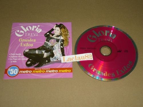 Gloria Trevi Grandes Exitos Metro 2005 Sony Cd 