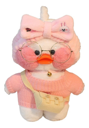 Lalafanfan Cafe Juguete De Peluche Patito Con Accesorios 1pc