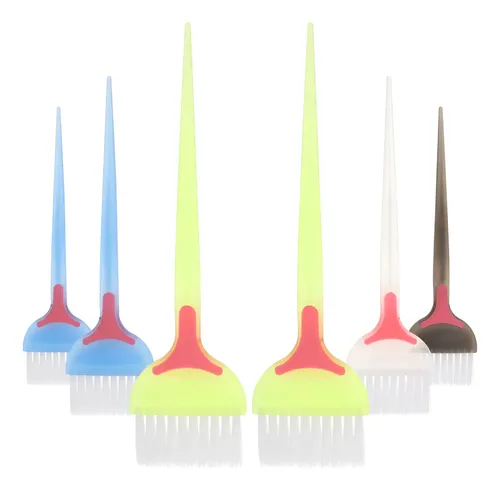 Pincel Para Tintura De Cabelo, 6 Unidades, Pincel Para &lx