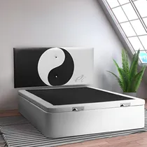 Comprar Respaldo Somier 2p Colgante Moderno Yin Yang One-k Decco