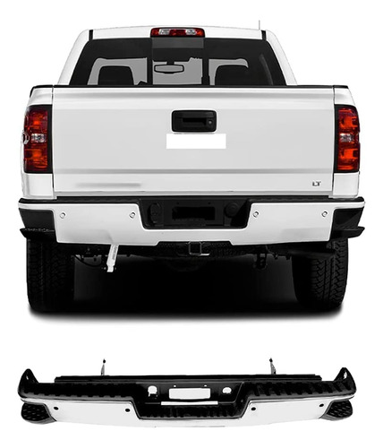 Auraroad Parachoque Trasero Para Chevy Silverado Gmc Sierra