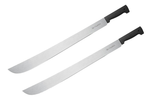 Machete Pulido X 2 Estándar 20 Pulgas Mango Plastico 508 Mm