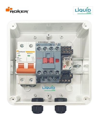 Imagen 3 de 8 de Arrancador Relay Bomba 220v Prog De Riego Hunter / Rain Bird