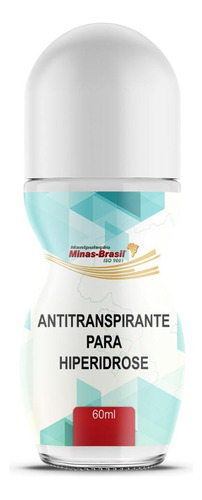 Antitranspirante Para Hiperidrose - Em Roll On 60ml