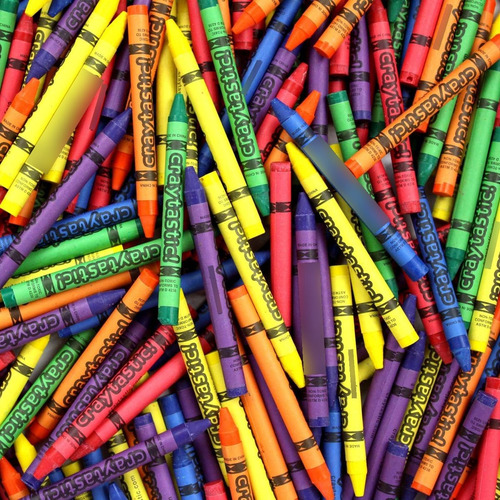 2112 Crayon Alta Calidad Granel 6 Color Para Escuela Aula Ma