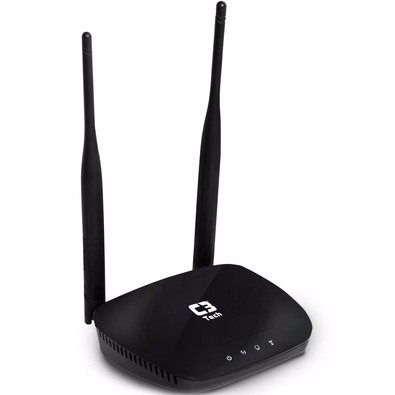 Roteador Wireless C3 Tech 300mbps, 2 Antenas, 1 Wan/ 1 Lan -