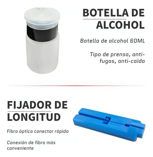 Kit De Herramientas Fibra Optica Ftth Con Medidor De Fallas