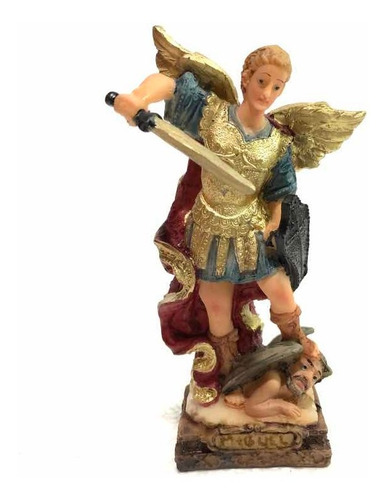 Juego 7 Arcangeles Figura Resina San Miguel, Jofiel, Chamue