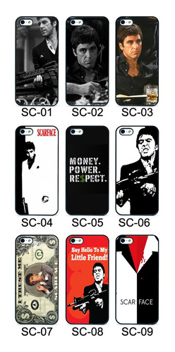 Funda Scarface Compatible Con Motorola Moto Tpu Negro E6s 2020