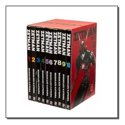 BOX - ZETMAN - VOLUMES 01-10. Mangás. Katsura, Masakazu. Português