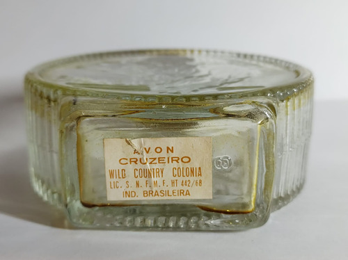 Antigo Frasco De Perfume Da Avon Moeda Cruzeiro (Usado)