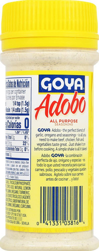 Adobo Multiusos Con Limón Y Pimienta 227 Gramos
