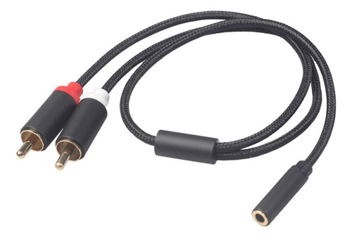 Cable Hembra A 2 Rca Macho, 3 Piezas